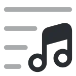 Music Filter SVG Icon
